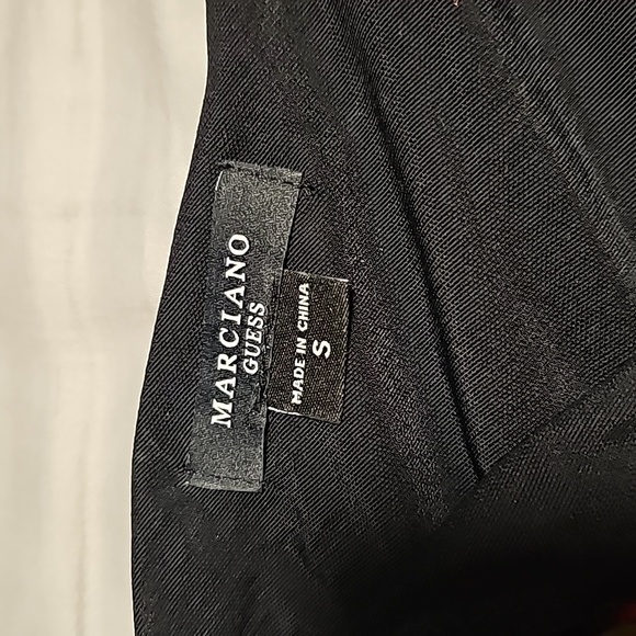 Marciano velour one sleeve bodysuit Small - Picture 4 of 8